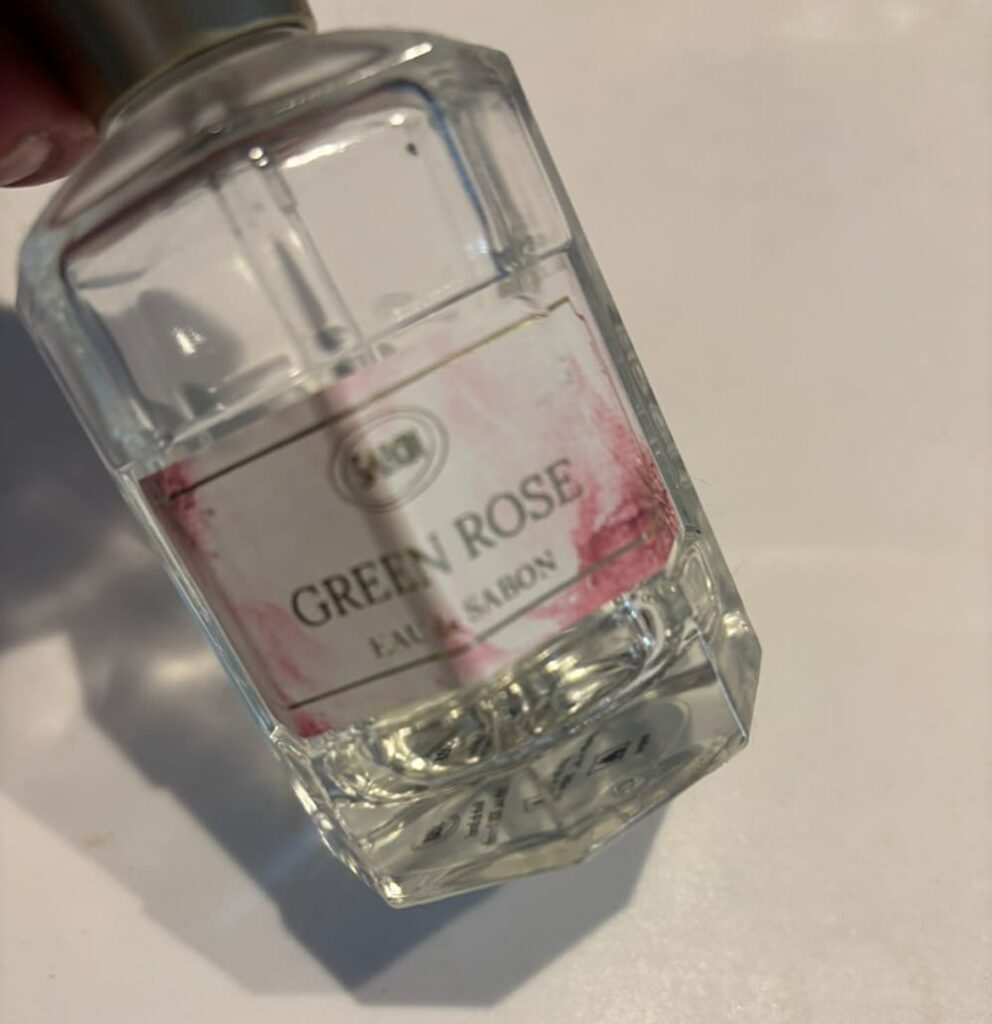 SABONの香水 グリーンローズの写真